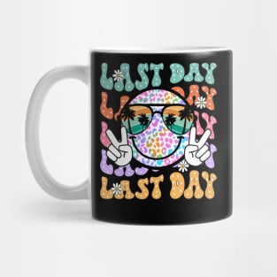 Happy Last Day Of School, Retro Teacher, Class Dismissed Rock The Test, Staar Day Mug